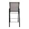 Flash Furniture 2PK Gray Outdoor Barstools with Flex Material 2-JJ-092H-GR-GG - alternate 10